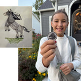 Hook and Loop Patch - Horse