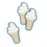 Hook and Loop Patch - Ice Cream